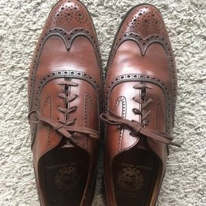 Vintage Chipp Men's Leather Wingtip Brown Shoes